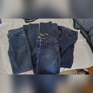 Rock & Republic - American Eagle - Lucky Brand Designer Jean Womens Size 4 Lot